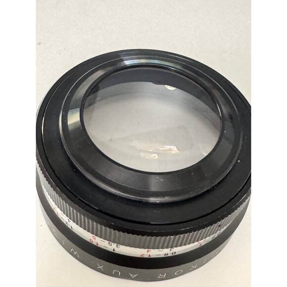 Vintage Yashikor Aux Telephoto & Wide Lens Set Vivitar 55mm Lens Leather Case - Picture 11 of 16